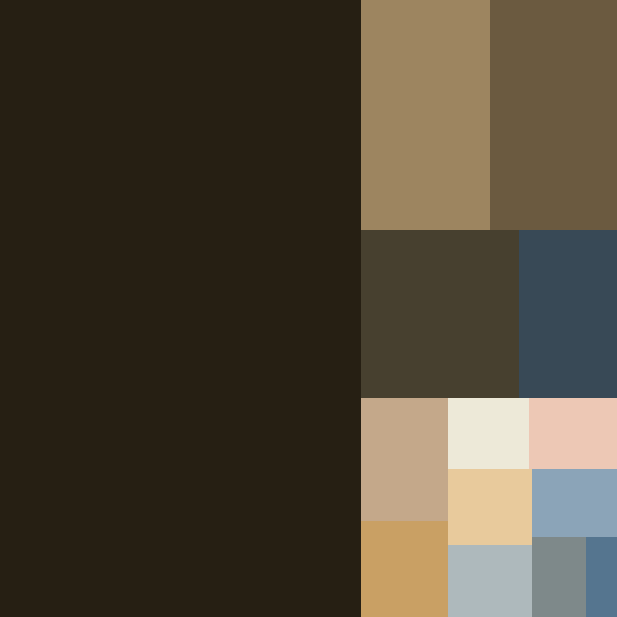 Proportional palette — 58% near-black